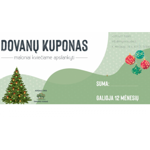 Dovanų kuponas 