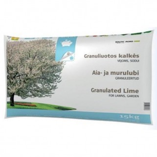 Granuliuotos kalkės sodui, vejai